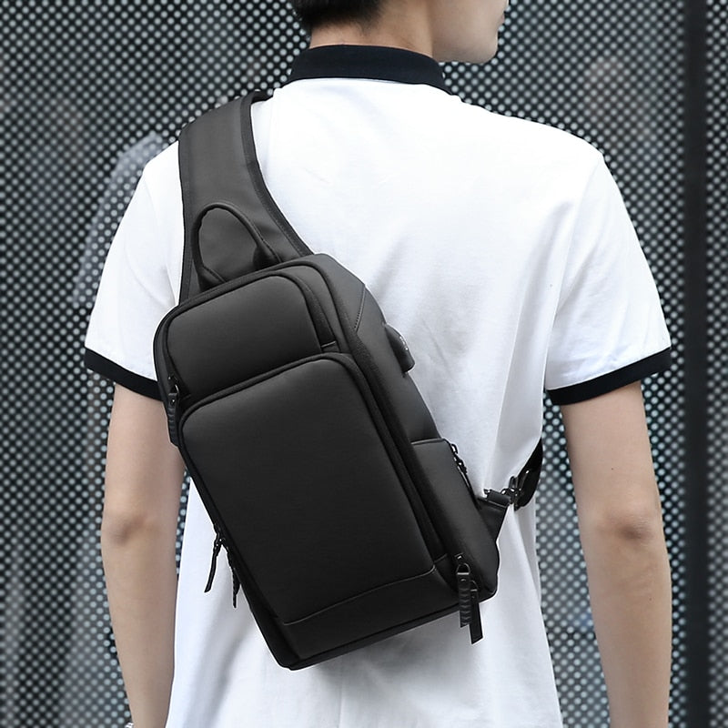 5 Pain Points Every Traveler &amp; Commuter Hates—This Mens Crossbody Bag Fixes Them All