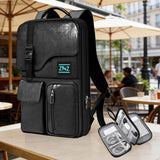 BOGO! 2 piece Backpack set Slim Expandable Laptop Backpack 15.6 Inch Business Backpack with USB Port, Waterproof Anti-Theft Travel Backpack Daypack Bookbag for Men and Women ( 1 Backpack+1 pouch)