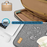 ZinMark Laptop Case 15.6 Inch Briefcase with Detachable Belt Bag, Compatible Most Popular 15.6 Inch Notebooks Chromebooks