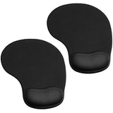 ZINMARK 2 Pack Ergonomic Mouse Pads for Easy Typing Pain Relief, Durable and Washable for Easy Cleaning