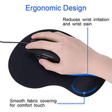 ZINMARK 2 Pack Ergonomic Mouse Pads for Easy Typing Pain Relief, Durable and Washable for Easy Cleaning