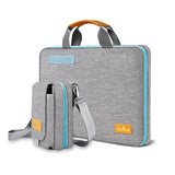 ZinMark Laptop Case 15.6 Inch Briefcase with Detachable Belt Bag, Compatible Most Popular 15.6 Inch Notebooks Chromebooks