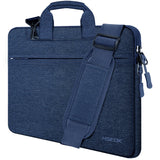 Laptop Shoulder Bag for MacBook Air/Pro, XPS 13, Surface Book 13.5" Spill-Resistant Handbag with Shoulder Strap