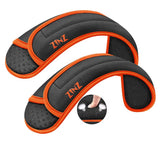 ZINZ 2-Pack Universal Shoulder Pad with Ultra thick Cushion for Bag Luggage Bag Crossbody, Plus Long & Anti-Slip & Breathable,Black-2Pack