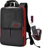 ZINZ Buy 1 Get 1 Free Slim & Expandable Laptop Backpack 15.6 16 17 inch Travel Business Backpack With Shoulder Bag Rainproof Day pack for Men and Women，Black