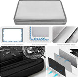Hseok Laptop Case 15 15.6 16 inches Sleeve with 5 Pockets Compatible with MacBook Pro 16 inch 2025-2019 M4 M3 M2 M1, Mac 15.4" and Most 15-16 inch Notebooks，B01BK06