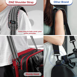 ZINZ 74" Shoulder Strap with Fixed Pad and Dual Balanced Buckles