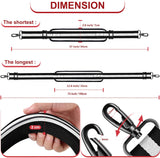 ZINZ 75" Shoulder Strap with Fixed Pad and Dual Balanced Buckles