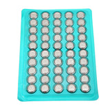ZINMARK 50pieces Button Battery High Quality LR44 AG13 L1154 357 SR44 1.5V Alkaline Cell Coin Batteries For Watch