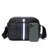 Men's Popular Crossbody Bag PU Leather Fashion Phone Bags Shopping Leisure Party One Shoulder Bag Wholesale Dropshipping