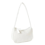 ZINZ Soft PU Leather Women Shoulder  Bags Casual Solid Color Small Top-Handle Handbags Ladies Fashion Shoulder Bags