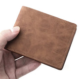 ZinMark 2026 New Wallet Men's Genuine PU Leather Male Short Zipper Simple Soft Leather Light Money Clip Vintage Business Wallet Students