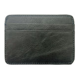 ZINZ New Cow Leather Men's Card Bag Coin Purse Slim Credit Card Holder Wallet For Men and Women ID Card Pocket