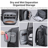 Ulanzi BP10 Hardshell Camera Backpack 35L Travel Large Capacity Storage Splash-proof Photography Bag Camera Shoulders Bag
