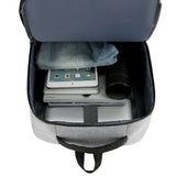 1 Pack 15.6 Inch Men's Business Computer Bag Multi-pocket High-capacity Usb Charging Work Commuting Backpack
