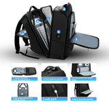 18” Large Capacity Male Laptop Men's Backpack Bag Waterproof USB Charging Multifunction Business School Backpacks