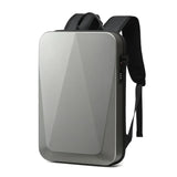 Men's 15.6" Laptop Hard Shell Backpack Waterproof Anti-theft Expandable TSA Lock Gaming Pack Luxury Business Backpack USB Charge