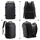 BANGE Carry On Backpack Cabin Bag Travel Backpack for Men Shoes Handle Luggage Leisure Laptop Backpack mochila para viaje cabina
