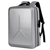 Large Capacity Student Password Lock Schoolbag Hard Shell Backpack Men's New Waterproof Laptop Bag Fashion Motorcycle Riding Bag