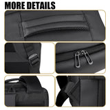 Large-Capacity Multi-Pocket Casual Backpack Business Travel Laptop Bag Lightweight Expandable Commuting Travel Storage Bag for Boarding and Going Out