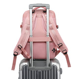 Women Travel Backpack Teenage girl USB charging Business Laptop Backpack With shoe bag 16.5 inch Waterproof School Backpack