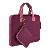 Laptop Sleeve 13 13.3 13.5 Inch Marble Case for MacBook Air Pro Surface Laptop Waterproof Notebooks Hand Bag with Handle and Small Case