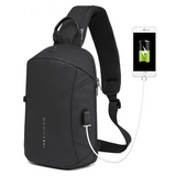 Sling Crossbody Bag Anti-theft Crossbody Bag Shoulder Messenger Bags Male Waterproof Short Trip Chest Bag for Men