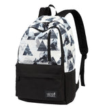 Stylish Doodle Canvas Backpack for Men Women Travel Backpack