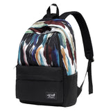 Stylish Doodle Canvas Backpack for Men Women Travel Backpack