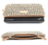 Leopard Print MacBook Air Pro Sleeve 13.3inch Laptop Sleeve Bag Handbag Sleeve Case