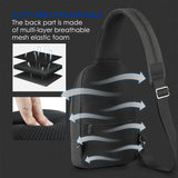 Sling Crossbody Bags Waterproof for Men Light Weight Crossbody Bag Fashion