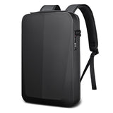 Hard Shell Backpack with Lock Anti-theft 15.6inch Waterproof Backpack Carbon Fiber USB Charging
