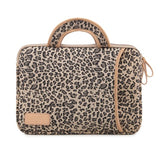 Leopard Print MacBook Air Pro Sleeve 13.3inch Laptop Sleeve Bag Handbag Sleeve Case
