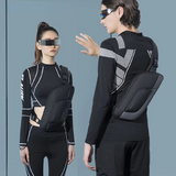 Sling Crossbody Bag Lightweight for Travel Hiking Work Crossbody Backpack Air Permeability Waterproof