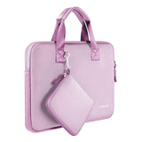 Laptop Sleeve 13 13.3 13.5 Inch Marble Case for MacBook Air Pro Surface Laptop Waterproof Notebooks Hand Bag with Handle and Small Case