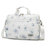 Laptop Shoulder Bag for Young Lady Handle Shoulder Messenger Case MacBook Air Pro 13.3" 15",Marble