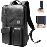 Slim Expandable Laptop Backpack 15.6 Inch Business Backpack with USB Port, Waterproof Anti-Theft Travel Backpack Daypack Bookbag for Men and Women