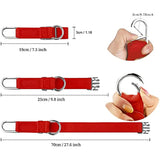 Add A Bag Luggage Strap Jacket Gripper, ZINZ D-Ring Hook Baggage Suitcase Straps Belts Travel Accessories