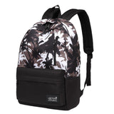 Stylish Doodle Canvas Backpack for Men Women Travel Backpack