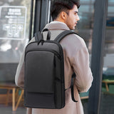 Slim Laptop Backpack Lightweight Waterproof 15.6"  Backpack for Work Commuting