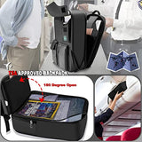 Slim Expandable Laptop Backpack 15.6 Inch Business Backpack with USB Port, Waterproof Anti-Theft Travel Backpack Daypack Bookbag for Men and Women