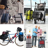 3 PCS High Elastic Luggage Straps Suitcase Belt with Lock-Buckles and Heavy Duty Bag Bungees Travel Accessories