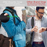 Shoulder Strap 78" Universal Handbag Strap with Ultra-thick Fixed Padded and Dual Balanced Adjustable Buckles Shoulder Crossbody Strap for Briefcase Messenger Bag Laptop bag Luggage
