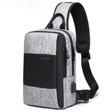Sling Crossbody Bag Travel Chest Bag Messenger Shoulder Sling Running Bag for Men