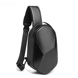 Hard Shell Sling Crossbody Bag Hard Shell Crossbody Bag USB 3.0 Charging Waterproof