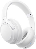 Hseok Bluetooth Headphones Over Ear,BERIBES 65H Playtime and 6 EQ Music Modes Wireless Headphones with Microphone,HiFi Stereo Foldable Lightweight Headset, Deep Bass  (White)