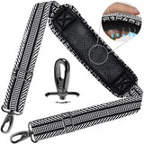 Shoulder Strap 78" Universal Handbag Strap with Ultra-thick Fixed Padded and Dual Balanced Adjustable Buckles Shoulder Crossbody Strap for Briefcase Messenger Bag Laptop bag Luggage