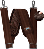 79 inch Universal Replacement Strap with Extra-thick Fixed Cushion Pad and Dual Claspsfor Laptop Bags, Luggage Bags, Camera, Crossbody (200cm)