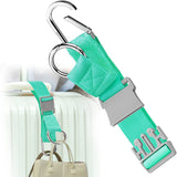 Add A Bag Luggage Strap Jacket Gripper, ZINZ D-Ring Hook Baggage Suitcase Straps Belts Travel Accessories
