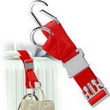 Add A Bag Luggage Strap Jacket Gripper, ZINZ D-Ring Hook Baggage Suitcase Straps Belts Travel Accessories